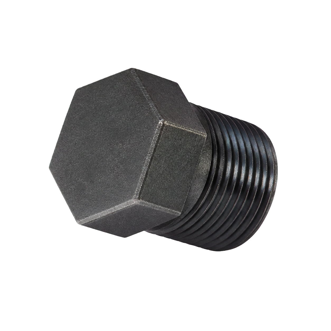 Plug industrial roscado com cabeça sextavada