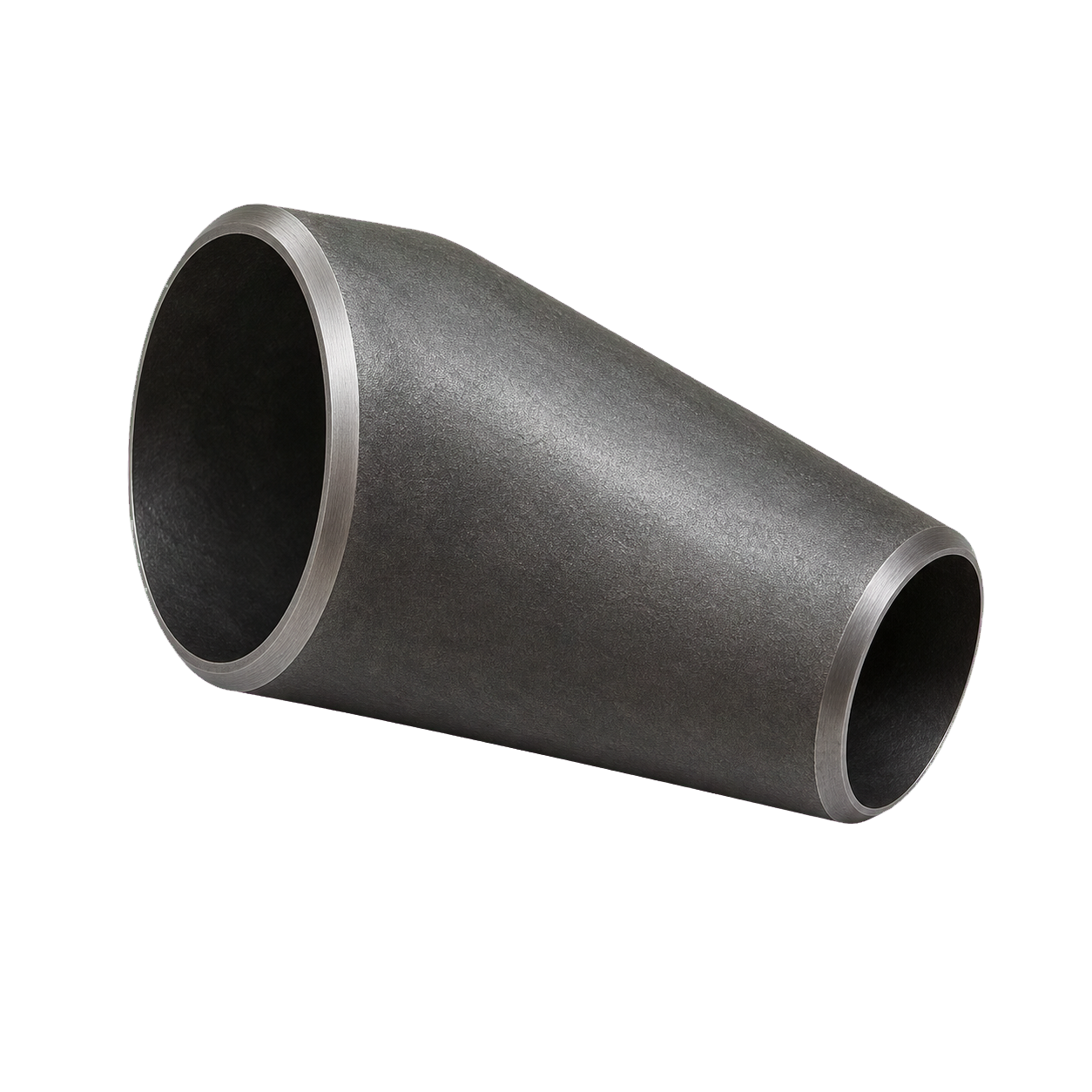 Redução excêntrica industrial para solda de topo